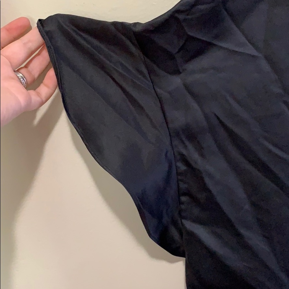 NWT Black Victoria’s Secret LOVE Robe - One Size - Picture 3 of 6